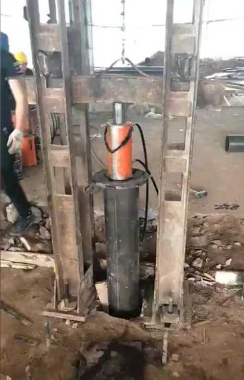 聊城高唐县钢管桩加固